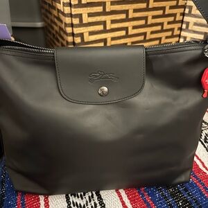 Black Leather LongChamp shoulder bag NWT Make an offer